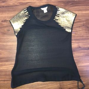 Fun & Flirt Sequins Blouse